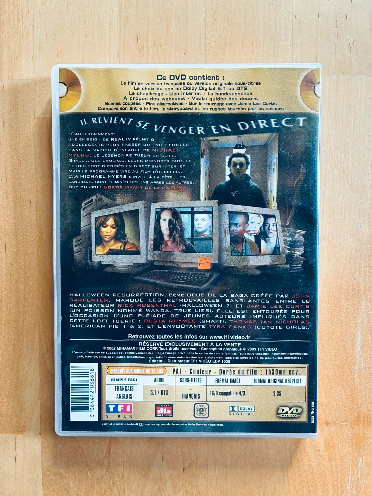 DVD Halloween Resurrection. – photo 3